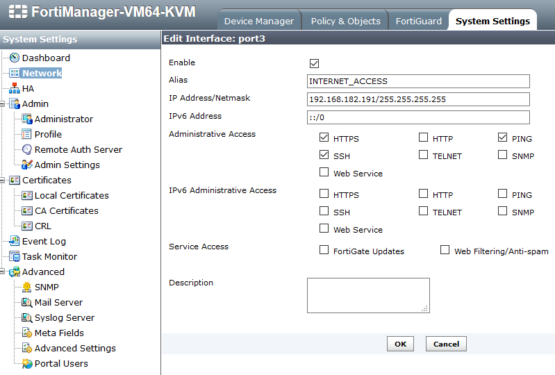 Technical Note: FortiManager and FortiAnalyzer v5.... - Fortinet Community