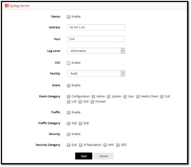 Technical Tip: How To Configure Syslog Server On F - Fortinet Community