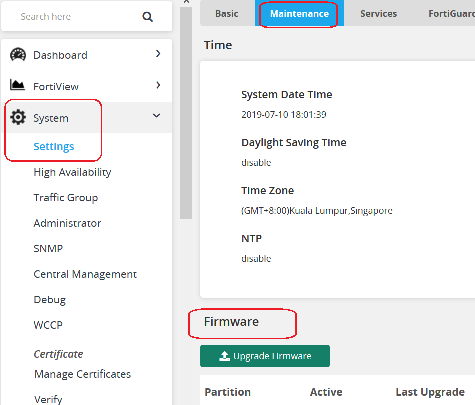 Technical Tip: How To Manually Download And Upgrad... - Fortinet Community