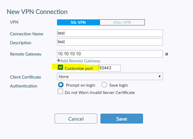 Technical Tip FortiClient SSL VPN Unable To Logon Fortinet Community