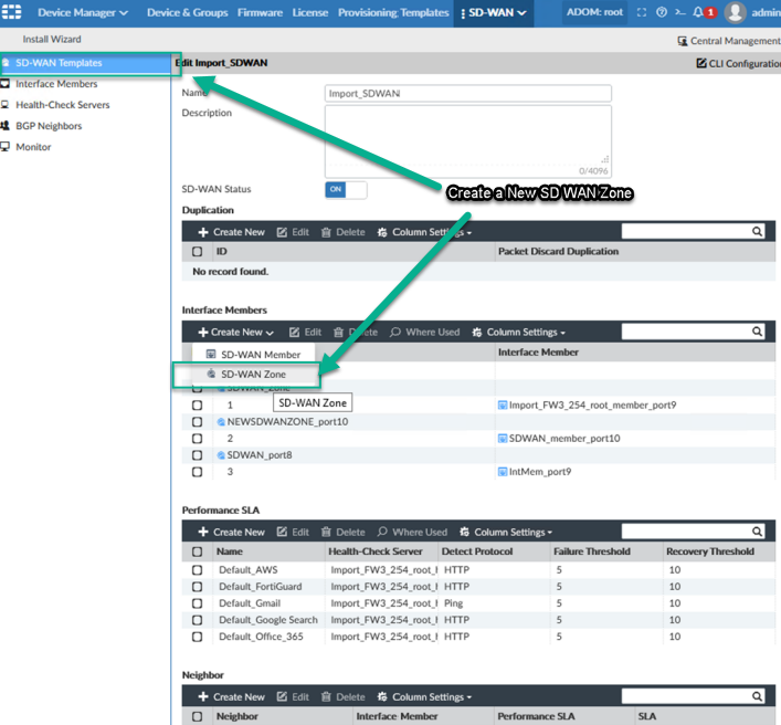 Technical Tip: How to create a SD WAN Zone in Fort... - Fortinet Community