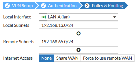 Technical Tip: How To Configure VPN Site To Site B... - Fortinet Community