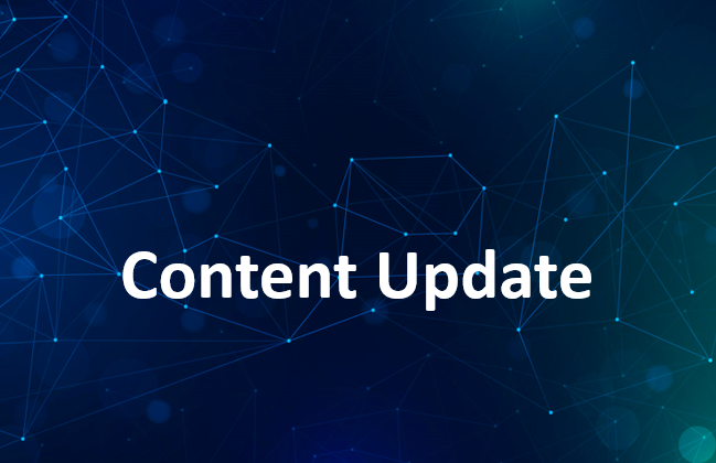 Content update - week 48/2022