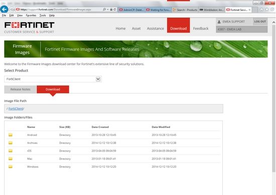 Technical Note: How To Download A Copy Of FortiCli... - Fortinet Community