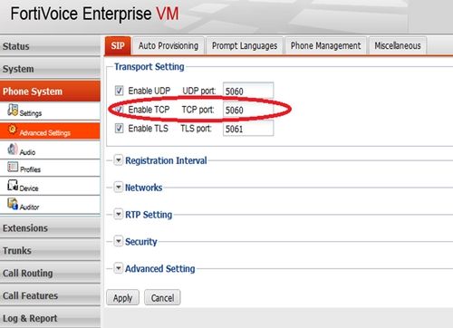 Technical Note: Enable SIP Over TCP Sessions In Fo... - Fortinet Community