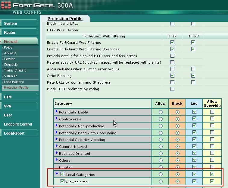 FortiGuard Web Filtering Override Guide ; Config... - Fortinet Community