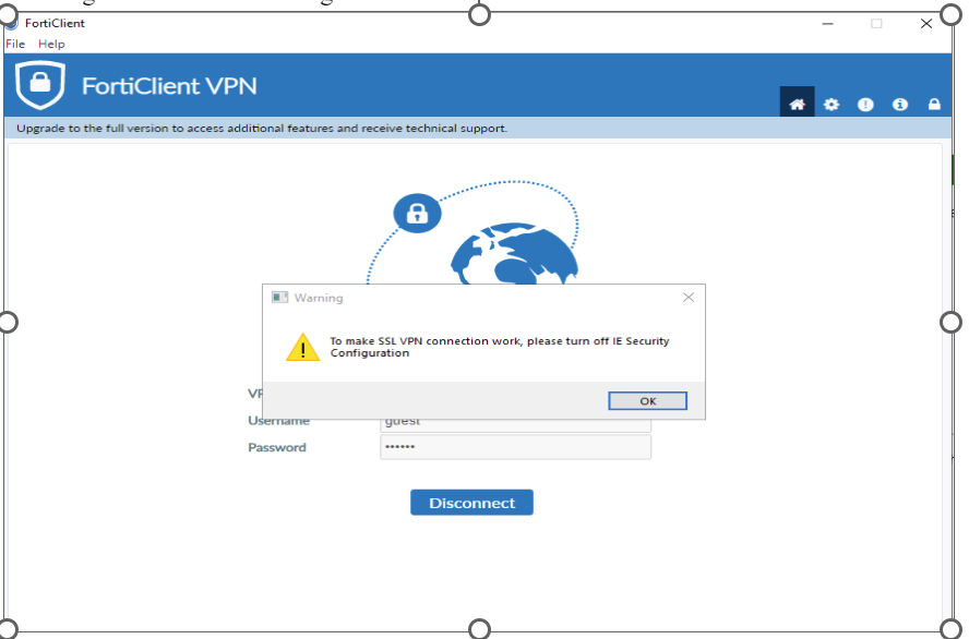 Technical Tip: Unable To Establish The SSL VPN Con... - Fortinet Community