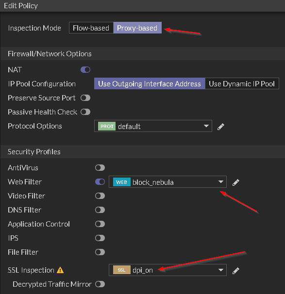 Technical Tip How to block Nebula Web Proxy and c... Community