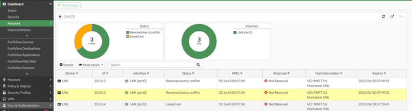 Troubleshooting Tip: DHCP status 'Removed due to c... - Fortinet Community