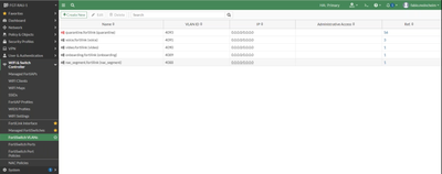 No VLAN 1 on FortiSwitch VLANs