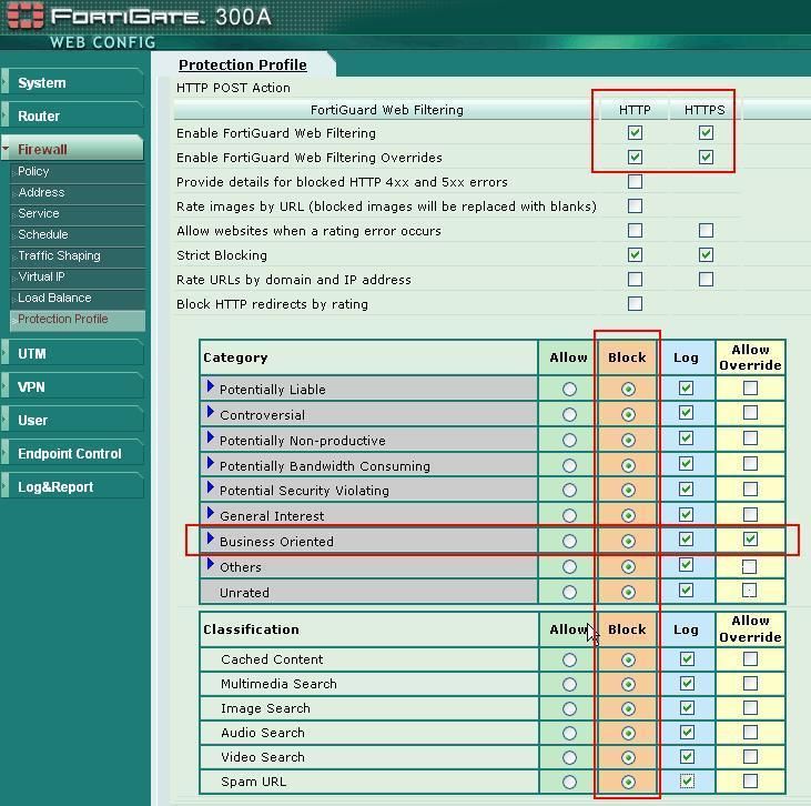 FortiGuard Web Filtering Override Guide ; Config... - Fortinet Community