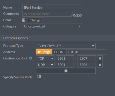 Technical Tip: Create a public iPerf server to tes... - Fortinet Community