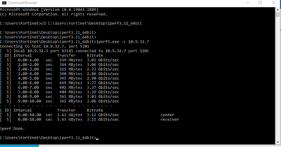 Technical Tip: Create a public iPerf server to tes... - Fortinet Community