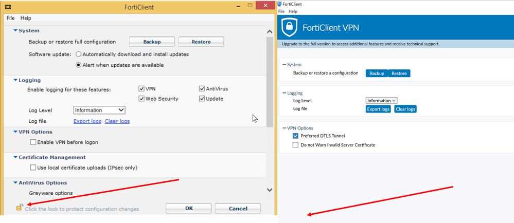 FortiClient Lock Config.png