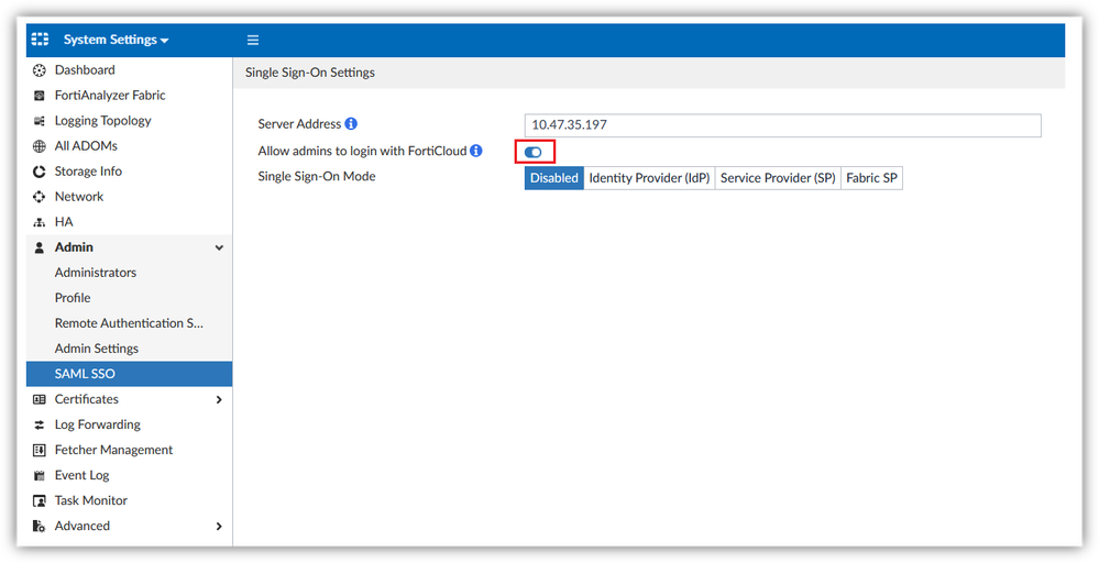 enable SSO forticloud.png