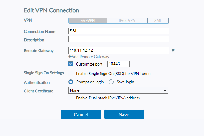 Technical Tip: SSL VPN Connection To A Loopback In... - Fortinet Community