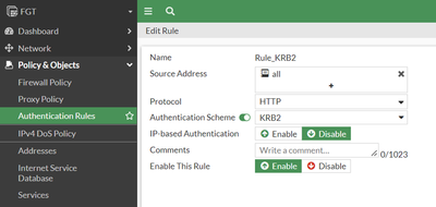 Technical Tip: FortiGate Explicit Proxy Authentica... - Fortinet Community