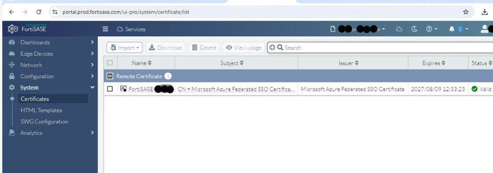 Fortisase default cert not showing.jpg