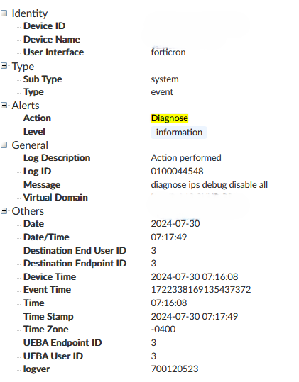 Log Entry for diag ips debug disable.png