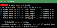 Ping to server from firewall