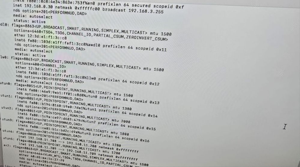 Yersterday 6.10 he had this problem - 192.168.11.0/24 is the segment of the Forticlient and he was also connected together to the WIFI - 192.168.0.0/24 - forticlient did not flush the old network configuration of VPN - he was not connected to Forticlient VPN