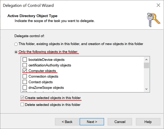 Figure 4. Delegate control only to Computer Objects.