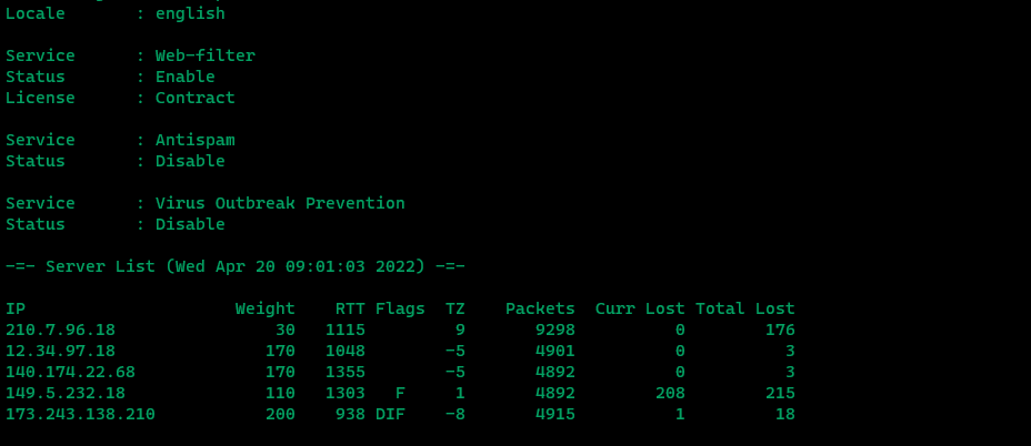 diag debug rating