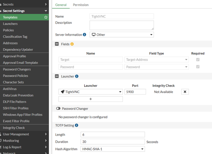 Figure 1. Creating an Template