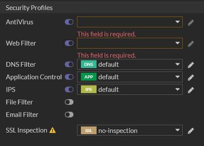 Fortigate 30G Profile in Policies issue.JPG