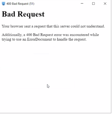 2025-12-06 11_54_23-&#39;400 Bad Request&#39; error when tryi... - Fortinet Community.png 2025-12-06 11_54_23-&#39;400 Bad Request&#39; error when tryi... - Fortinet Community.png