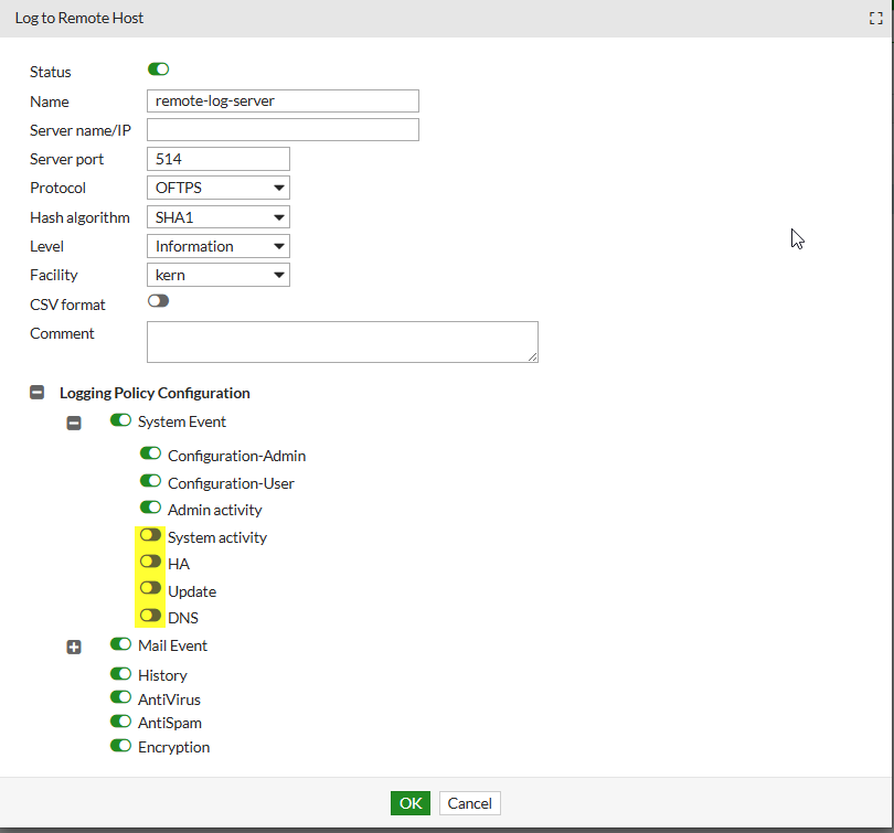 fortimail-remote log server.png