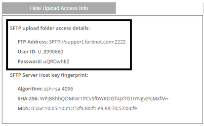 3 SFTP Upload credentials.PNG